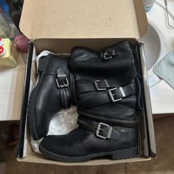 Aldo Size 8 Leather Boots 