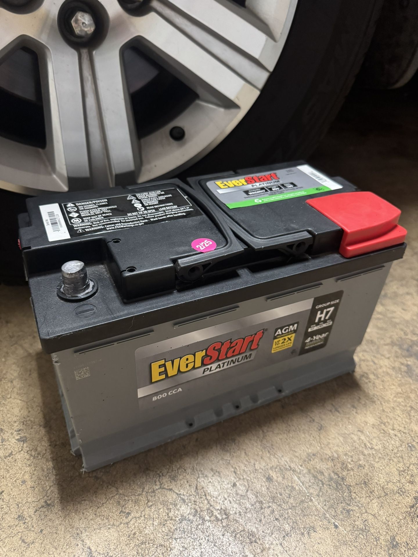 Everstart Platinum Battery