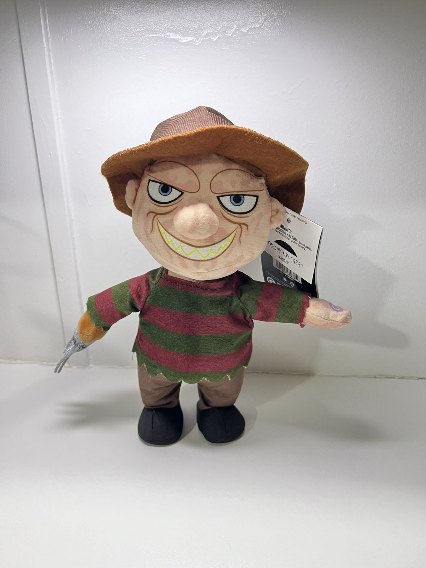 Freddy Krueger Waddler A Nightmare speaks creepy phrases" From movie