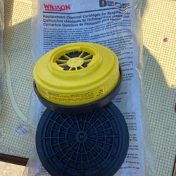 Willson Replacement Chemical Cartridges For Respirators 