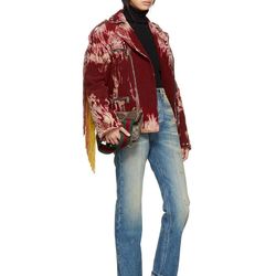 Gucci Cowgirl Tie Dye Jacket Coat Size Anthropologie 36 Small 