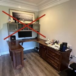 Custom Mahogany Office Desk