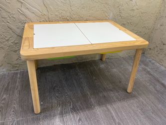 Kids Wooden Activity Table with Storage Bins - Local Delivery for a Fee - See My Other Items😀