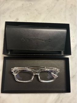 Chrome Heart Clear Blue Light Glasses