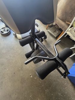 Bench, bar, weights and dumbbells 350 obo!