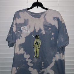 Travis Scott Astroworld Tour Astronaut Tee Tie Dye