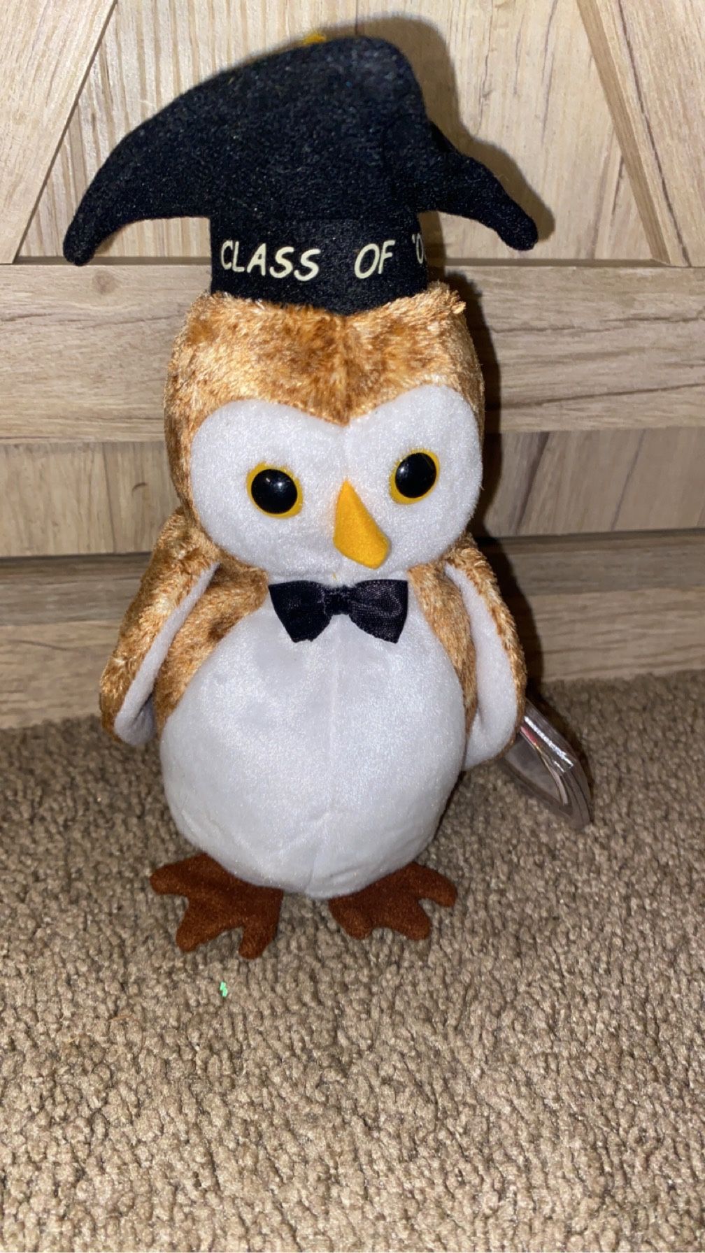 Wisest The Owl Beanie Baby