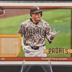 2026 Topps Series 1 - 1991 Topps Baseball Relics Manny Machado #91R-MM (MEM)