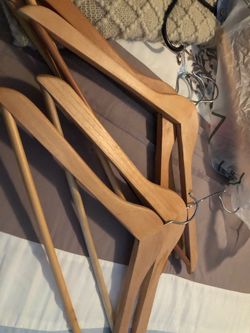 Wooden hangers