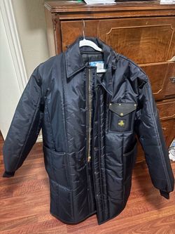 Refrigiwear Black Overcoat