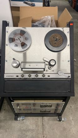 Ampex AG-350 1/4”reel To Reel With 2 Preamps