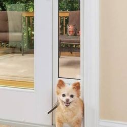 Pet safe Small Doggy Door for Sliding Glass Doors Dog Pet Cat Door 