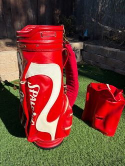 Spalding Vintage Golf Staff Bag