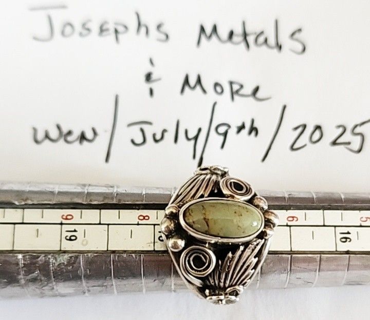Vintage Running 925 Native American Ring