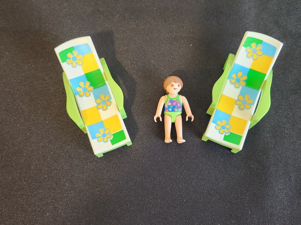 Vintage Playmobil Swimming Set