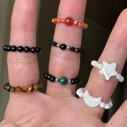 Stretchy Ring ; Listing Is For 1 Ring Message Me Which One You’d Like 🤍