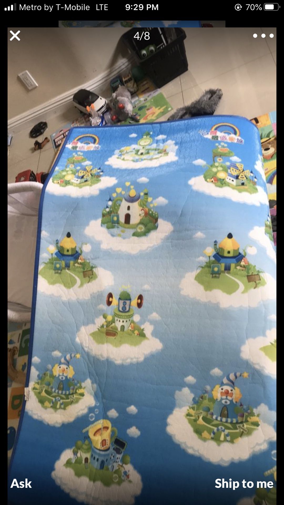 2 alphabet mats in very good condition ine is 7,5x5 another one is 8.5x5.5