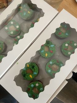 Christmas chocoflan