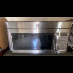 Maytag stainless steel microwave 