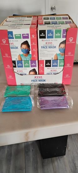 Mascarilla De Niños Caja De 12 Paquetes $10