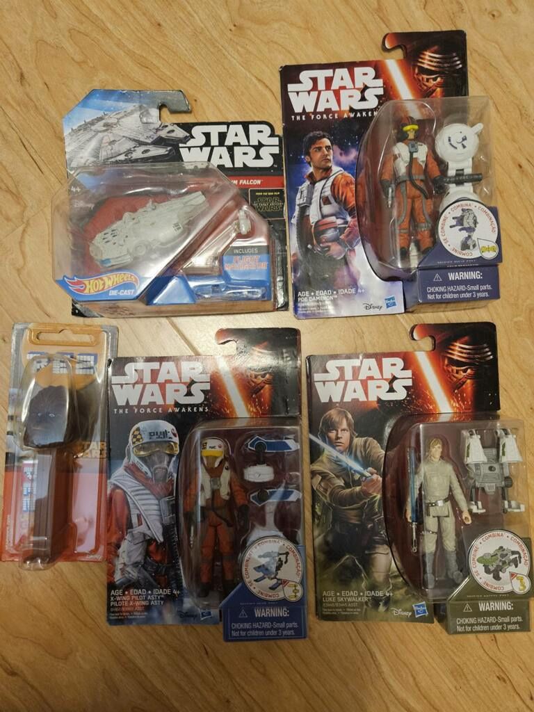 Star Wars Collectible Figurines Lot