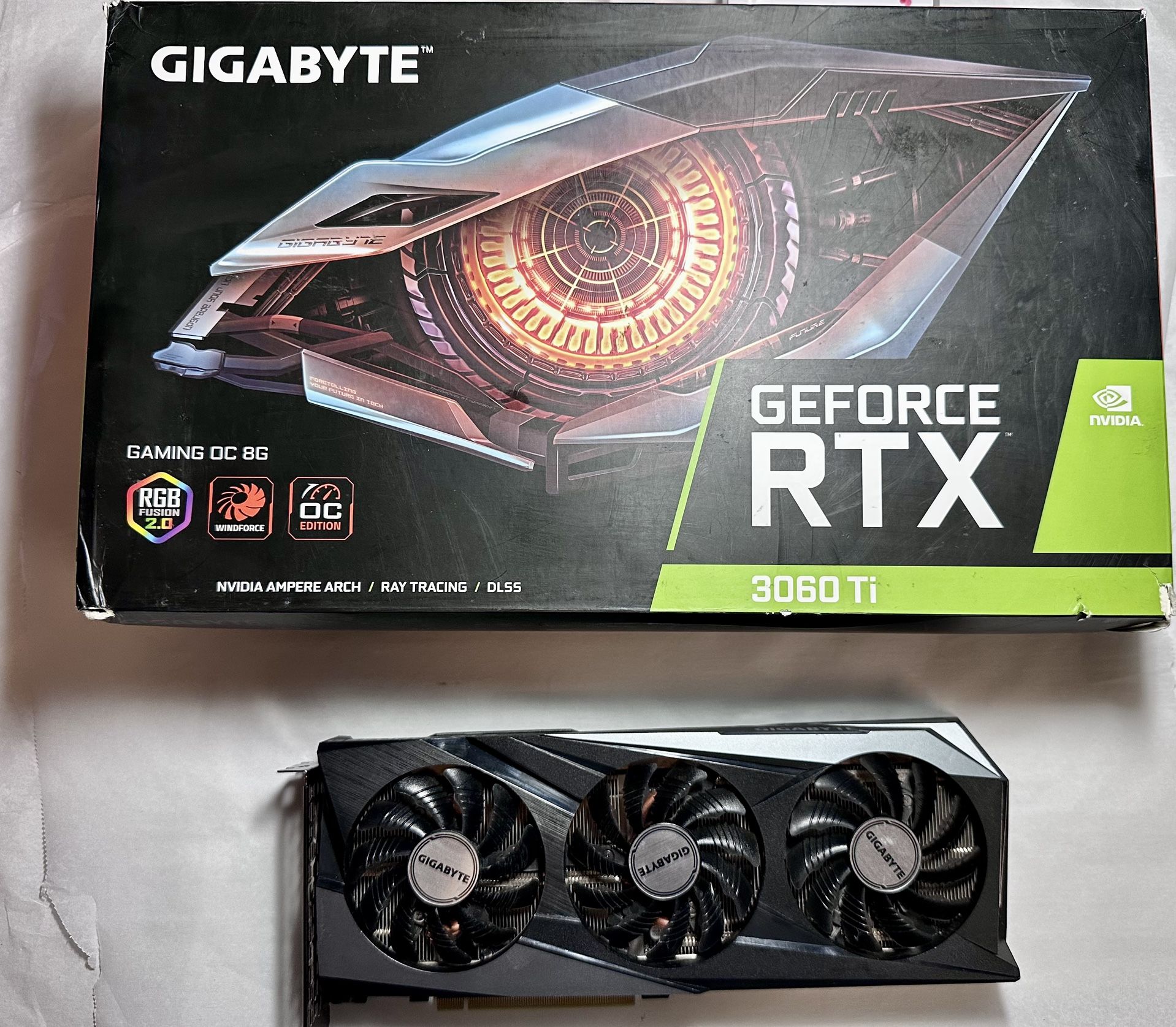 RTX 3060Ti GIGABYTE GAMING OC 8G 