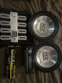 Car Audio Speaker Package 