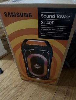 Samsung Sound Tower ST40F portable speaker 160watts