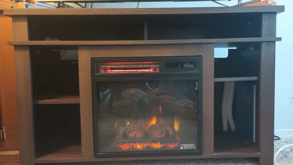 Electric Fireplace/TV Stand