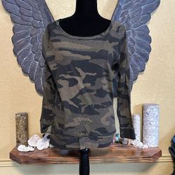 TNA Camo Longsleeve Tee Shirt
