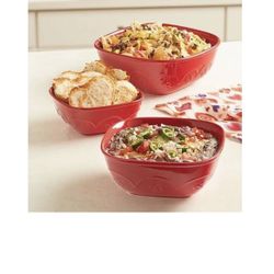 Tazones Cuadrados Marbella Ruby