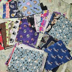 Pieces of fabric new