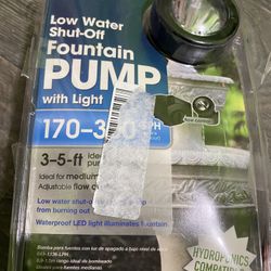 Low Water Pump