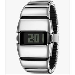 BentlyDesign Unique Metal wristwatch , stainless steel ( men )