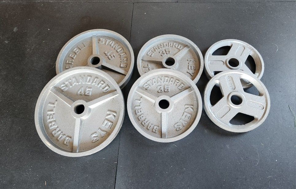 210 lbs Olympic Weights