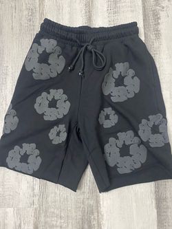 Denim tear shorts