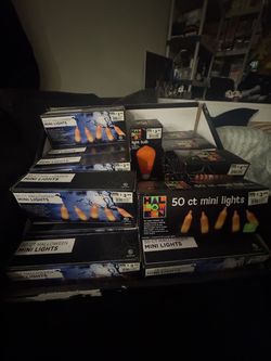 $25 FOR ALL, 14+ halloween mini lights