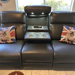 Electric Recliner Sofa Combo (2 Seater + 3 Seater)