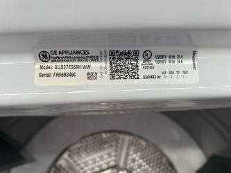 LG stackable washer dryer set