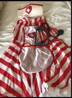 Candy Stripper Costume/medium