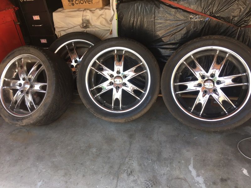 Chrome rims 22