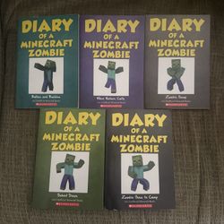 Diary of A Minecraft Zombie Books 2-6