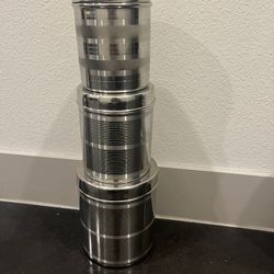 Stainless Steel Dabba Pack Of 3