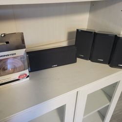 Yamaha 100w Speakers 