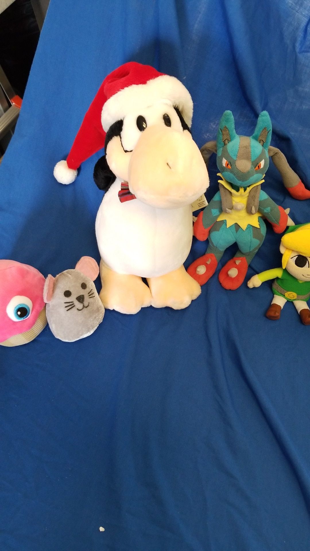 Assorted plushes