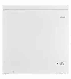 Vissani 7.0 cu. ft. Manual Defrost Chest Freezer with LED Light in White, Garage Ready