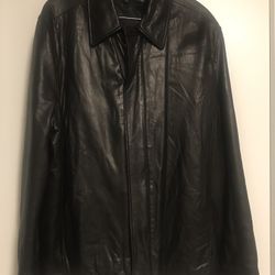 Kenneth Cole New York Leather Jacket