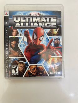 Marvel: Ultimate Alliance (PS3)-Complete with Case