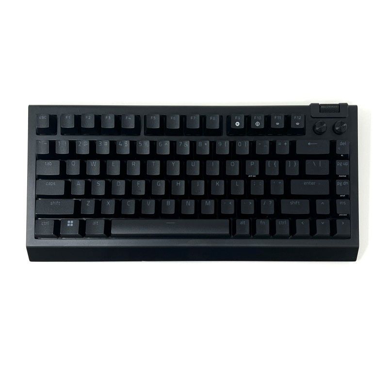 Razer BlackWidow V4 75% Mechanical Gaming Keyboard (Orange Switch) Black