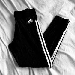 Adidas Black Striped Leggings